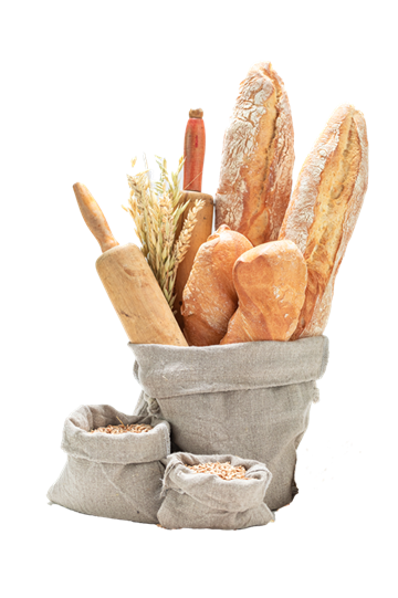 Sacola com Pães BreadKing